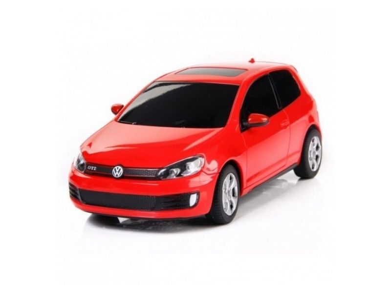Радиоуправляемая машина Rastar Volkswagen Golf GTI 124, цвет красный 27MHZ
