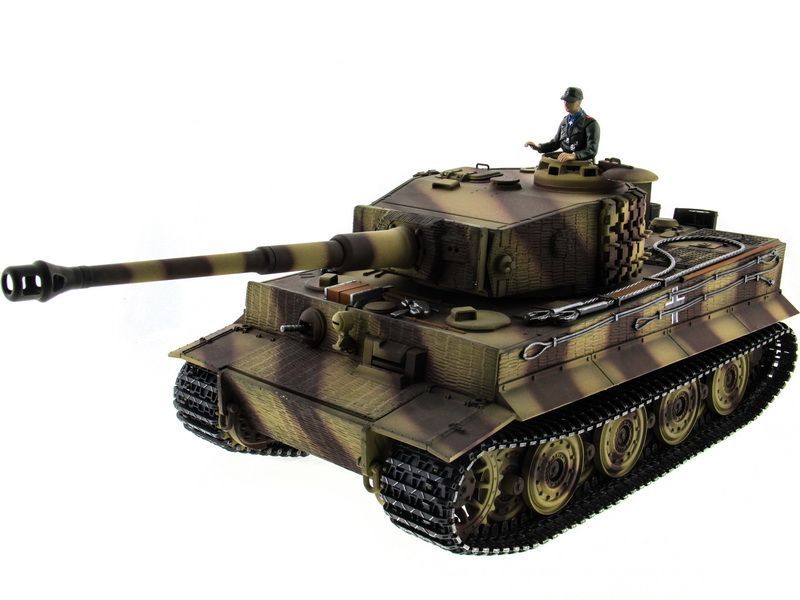 Радиоуправляемый танк Taigen 116 Tiger 1 Германия, поздняя версия HC, 24G RTR