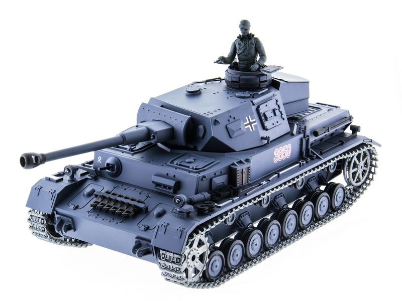 Радиоуправляемый танк Heng Long 116 Panzerkampfwagen IV AusfF2SdKfz Германия 24G RTR PRO