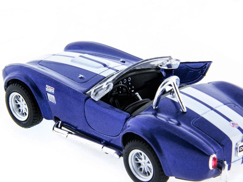 Машина Kinsmart Shelby Cobra 427 1965 инерция 112шт 132 бк