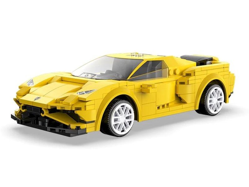 Радиоуправляемый конструктор CaDA спортивный автомобиль EVO Race Car  289 деталей