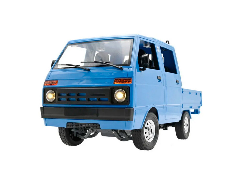 Радиоуправляемая машина WPL китайский грузовичок D32 синяя 24G 110 RTR