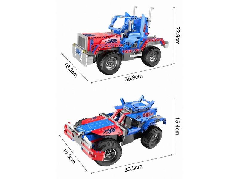 РУ конструктор CaDA Technic грузовик  джип Оптимус Прайм 531 деталь