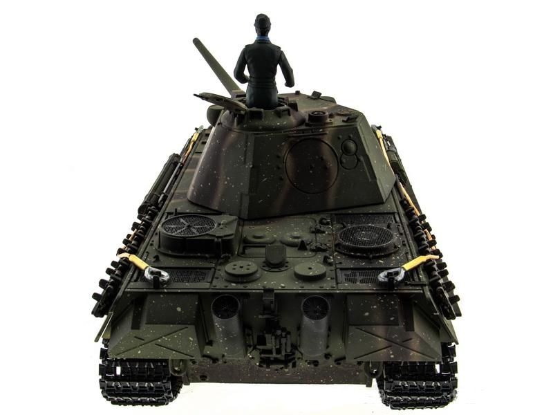 Радиоуправляемый танк Taigen 116 Panther type F с ИК пушкой HC версия, башня на 360, 24G RTR