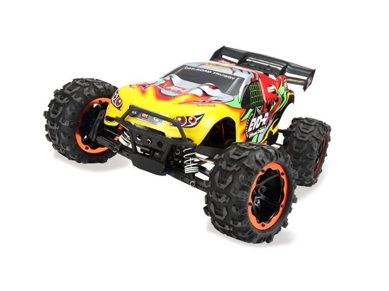 Радиоуправляемый трагги Remo Hobby EVOR TWINS MOTOR красная 4WD 24G 18 RTR