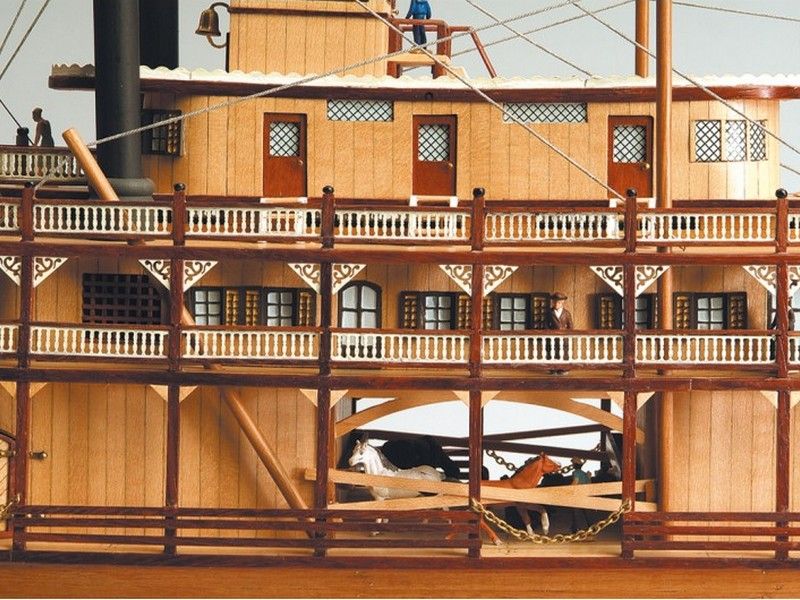Сборная деревянная модель речного парохода Artesania Latina MISSISSIPPI, 180