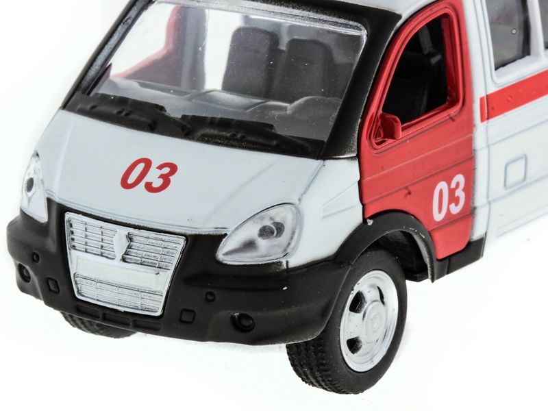 Машина АВТОПАНОРАМА инерц ГАЗель скорая 150, вк 14,585,5 см