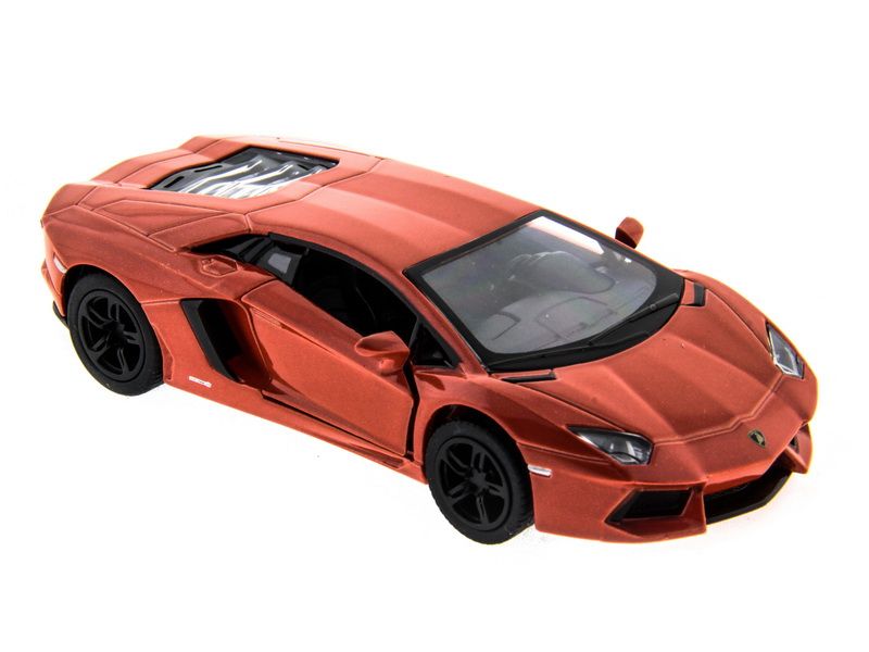 Машина Kinsmart LAMBORGHINI AVENTADOR LP 7004 инерция 112шт 138 бк