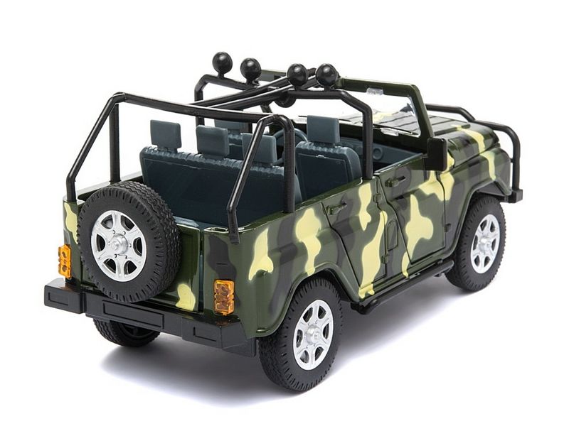 Машина АВТОПАНОРАМА УАЗ469 124 вк 221211 см, камуфляж