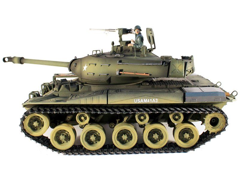 Радиоуправляемый танк Taigen 116 M41A3 Bulldog США PRO 24G