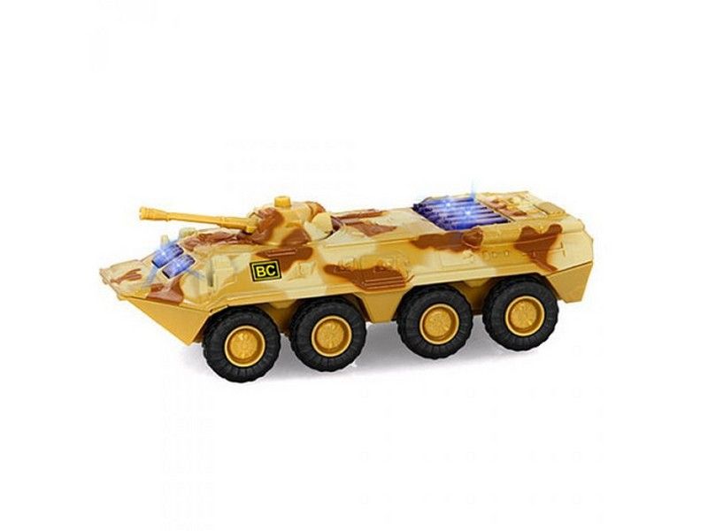 Машина АВТОПАРК 154 БТР80 6549 в ассортименте, свет, звук, инерция 112шт бк