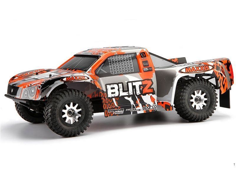 Радиоуправляемый шорткорс HPI Blitz Skorpion 2WD 24GHz 110 RTR