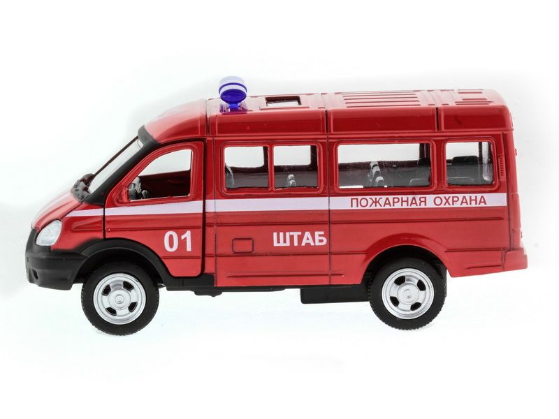 Машина АВТОПАНОРАМА инерц ГАЗельпожарная 150, вк 14,585,5 см