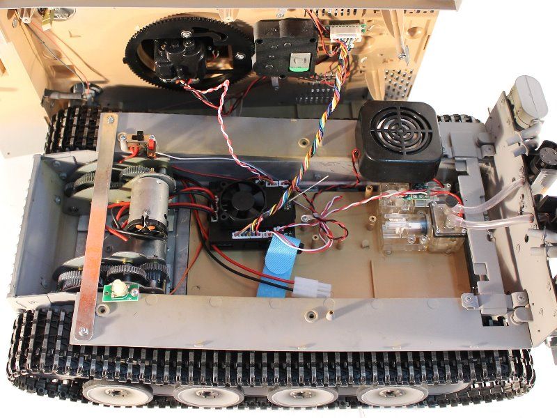 Радиоуправляемый танк Taigen 116 Tiger 1 Германия, ранняя версия HC 24G RTR серый