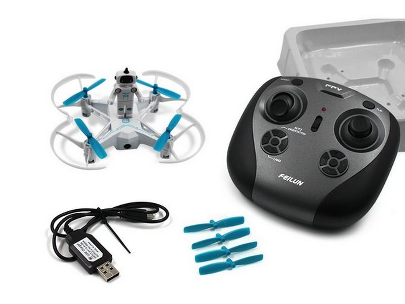 Радиоуправляемый квадрокоптер Feilun FX132C1 с FPV трансляцией WiFi, 24G RTF
