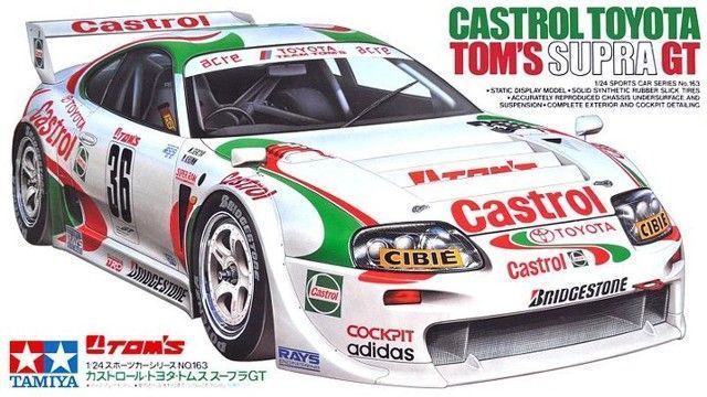 Сборная модель Автомобиль Castrol Toyota Toms Supra GT 124