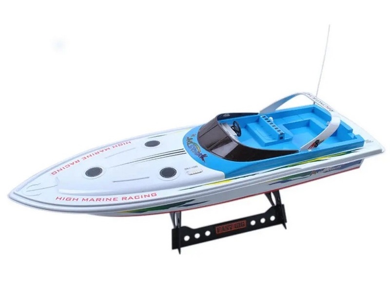 Радиоуправляемый скоростной катер Heng Long 3827 синий 24G RTR