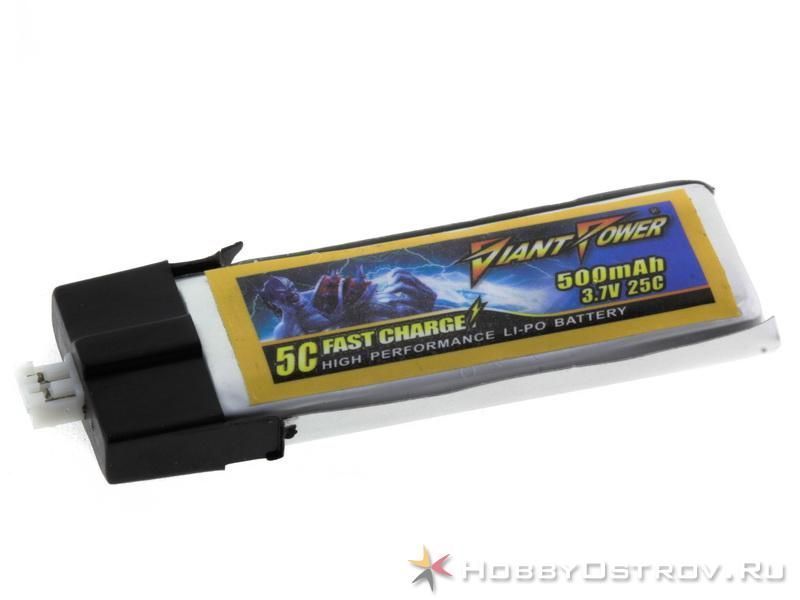 Аккумулятор Giant Power LiPo 500mAh 37V 25C eflite MCPX