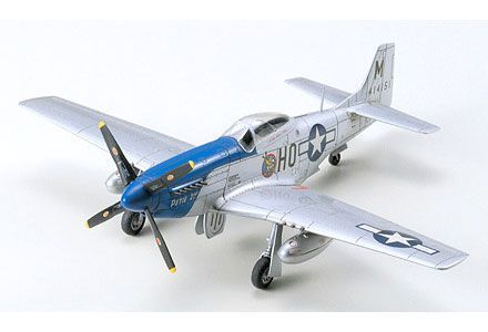 Сборная модель Самолёт North American P51D Mustang 172