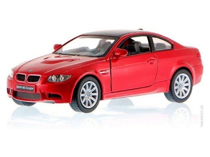 Машина Kinsmart BMW M3 Coupe инерция 112шт 136 бк