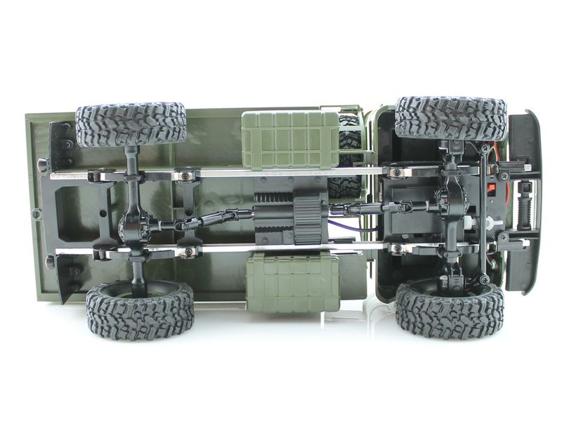 Радиоуправляемая автомодель WPL B24 грузовая зеленая 116акб 24G RTR