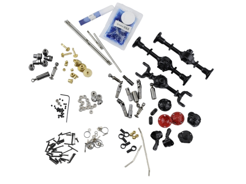 Комплект металлического тюнинга для автомоделей WPL 6x6 для моделей B16, B36