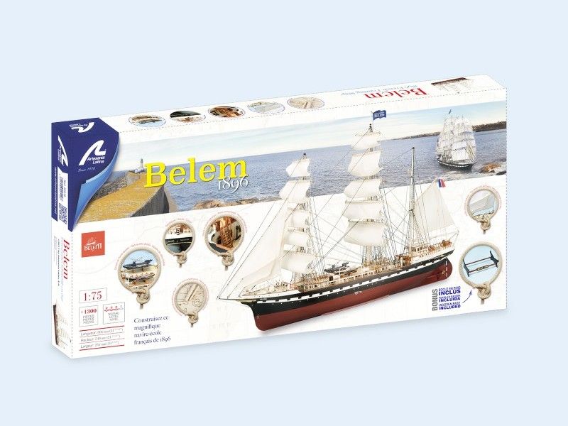 Сборная деревянная модель корабля Artesania Latina BELEM, 175
