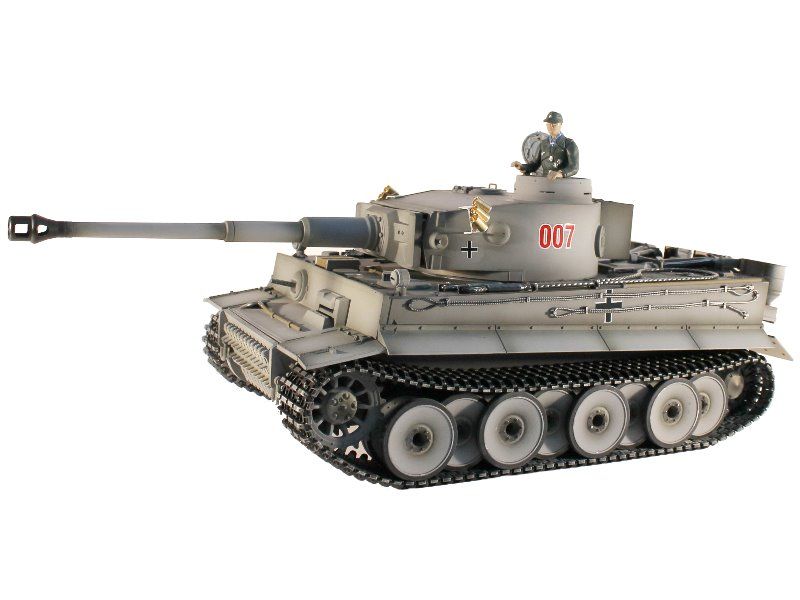 Радиоуправляемый танк Taigen 116 Tiger 1 Германия, ранняя версия HC 24G RTR серый