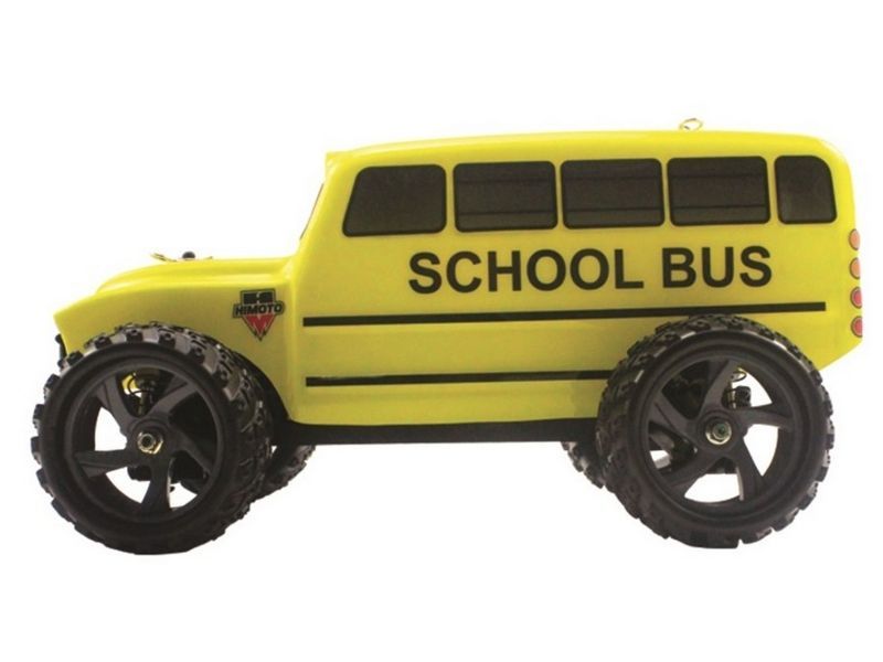 Радиоуправляемый монстр Himoto School Bus Brushless 4WD 24G 118 RTR