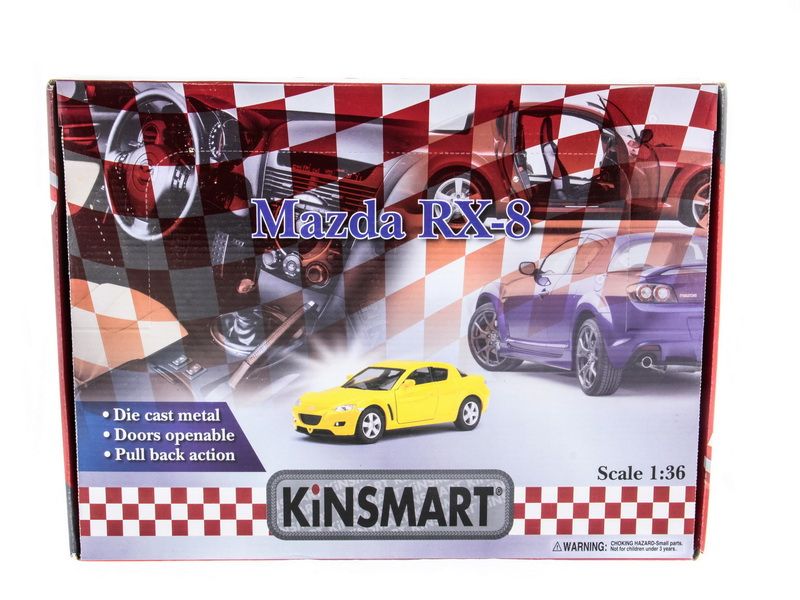 Машина Kinsmart 136 MAZDA RX8 инерция 112шт  бк