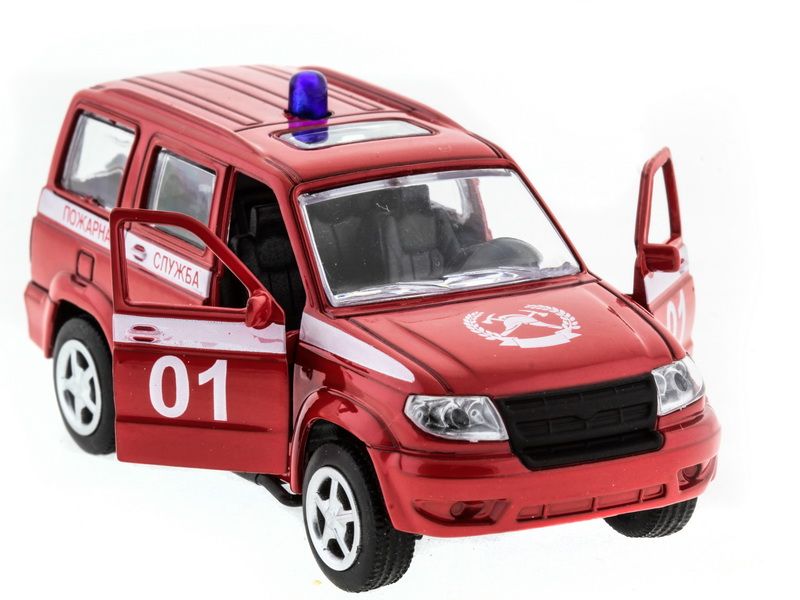 Машина АВТОПАНОРАМА инерц УАЗ Патриот пожарная 150, вк 1275,5 см