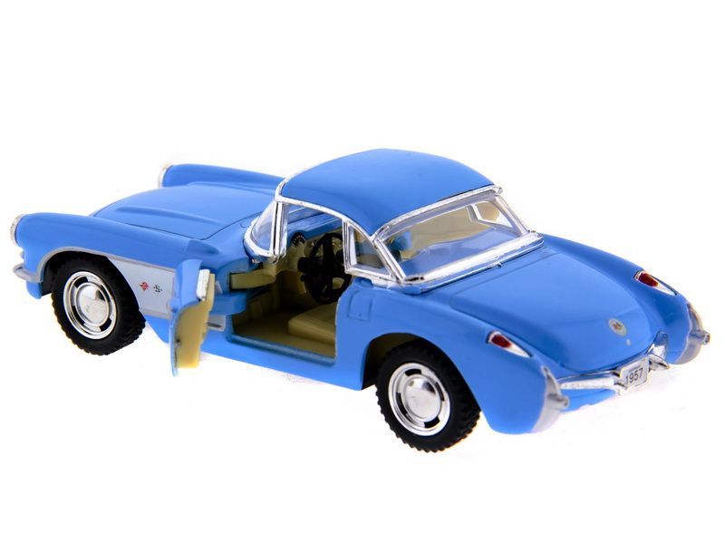 Машина Kinsmart Chevrolet Corvette 1957 инерция 112шт 134 бк