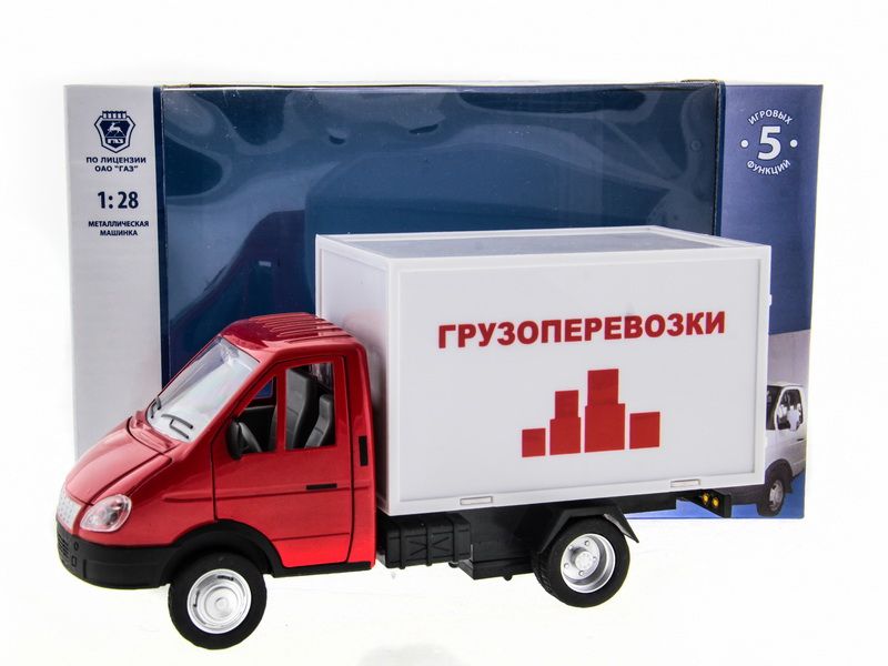 Машина АВТОПАНОРАМА ГАЗель грузоперевозки 128, вк 241412 см