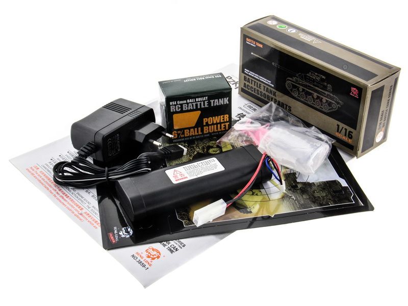 Радиоуправляемый танк Heng Long 116 Panzerkampfwagen IV AusfF2SdKfz Германия 24G RTR