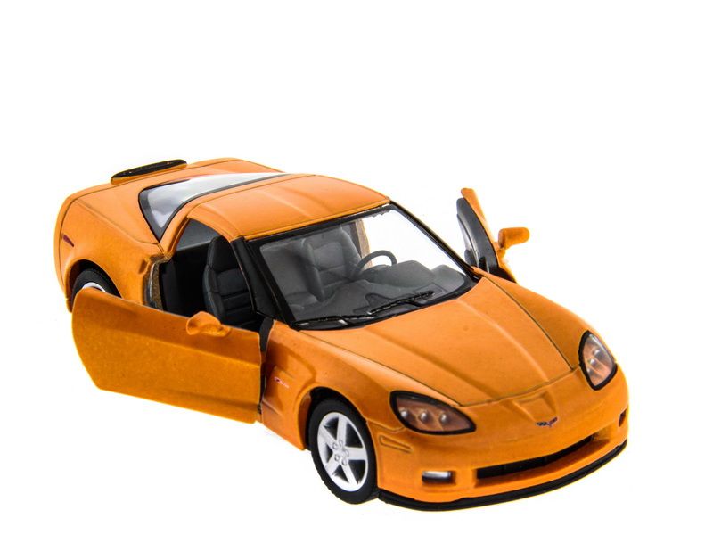 Машина Kinsmart CHEVROLET CORVETTE Z06 инерция 112шт 136 бк