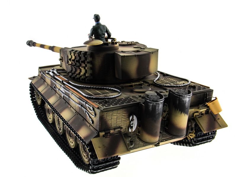 Радиоуправляемый танк Taigen 116 Tiger 1 Германия, поздняя версия 24G RTR летний камуфляж