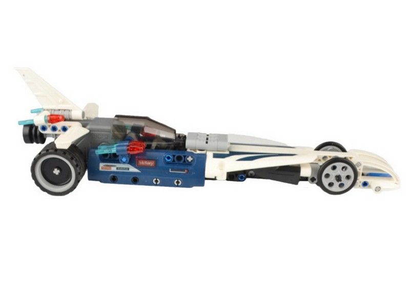Конструктор CaDA Technic сверхзвуковой гоночный драгстер совместим с C52004W, инерция 144 дет