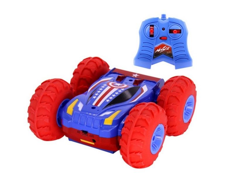 Радиоуправляемая машинкаперевертыш Huan Qi HQ568, надувные колеса, акб