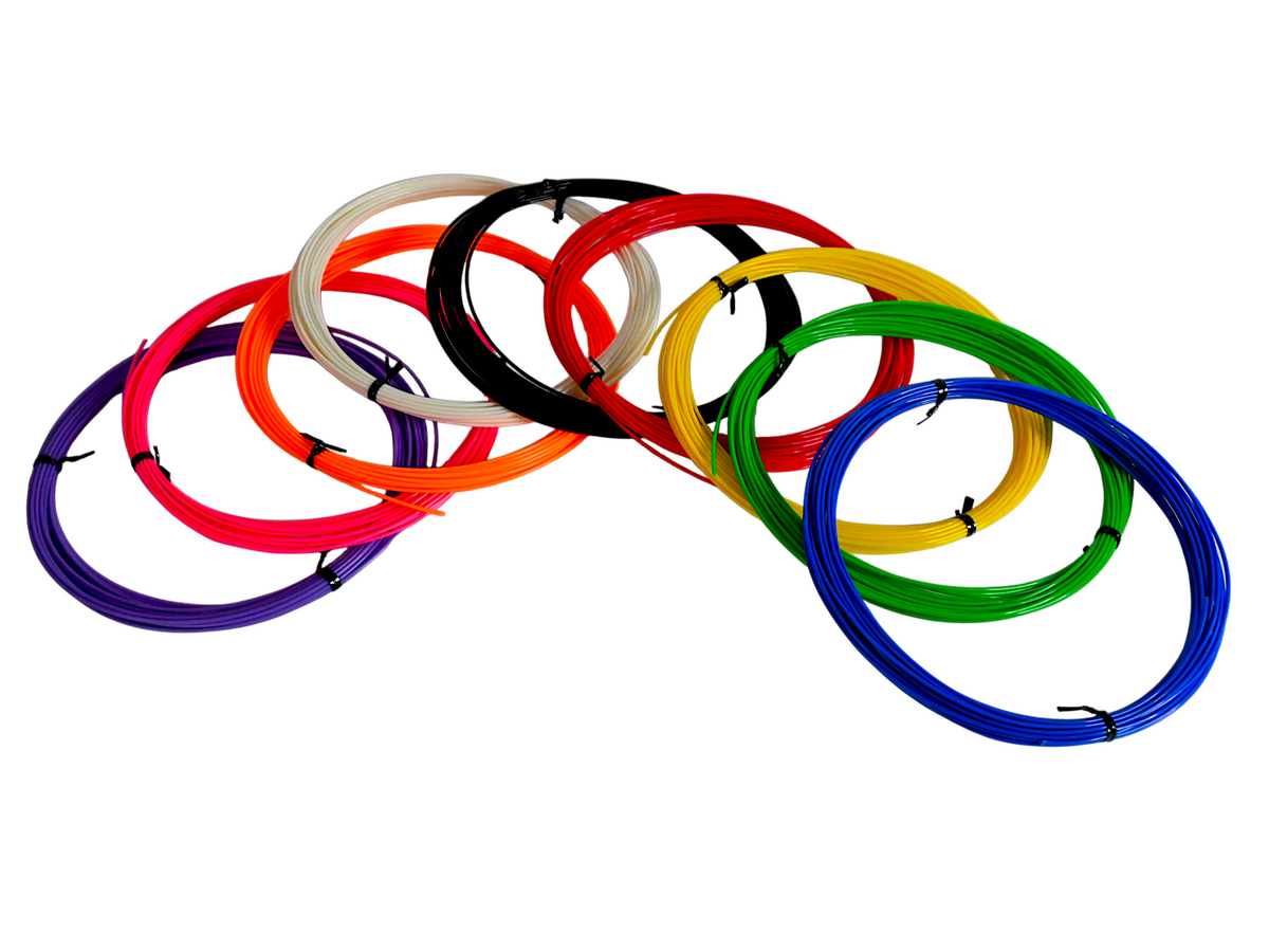 ABS пластик для 3D ручек 9 цветов по 10 метров, d175 мм