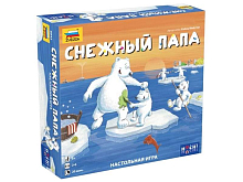 Настольная игра ZVEZDA Снежный папа, детская