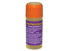 Краска ZVEZDA акриловая, металлик золото, 12 мл