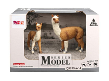 Набор фигурок животных MASAI MARA MM211134 серии Мир диких животных Семья лам, 2 пр