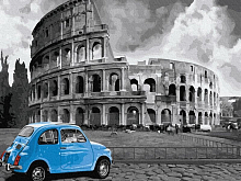 Картина по номерам 40х50 РИМ КОЛИЗЕЙ 21цвет