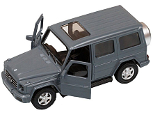 Машина АВТОПАНОРАМА MercedesBenz G350d, серый, 142, инерция, откр двери, вк 17,512,56,5 см