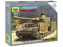 Сборная модель ZVEZDA Немецкий танк ТIVH, 1100