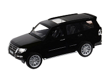 Машина АВТОПАНОРАМА Mitsubishi Pajero 4WD Tubro, черный, 133, свет, звук, вк 17,513,59 см