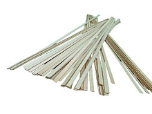 Деревянные рейки 0,6х4, длина 300 мм, 50 шт, ольха