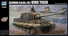 Сборная модель Танк Королевский Тигр с 2 башнями Порше и Хеншель 116