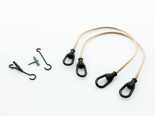 Буксировочный трос металлический для танка ИС2, 2 штуки