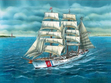 Сборная модель Корабль  трехмачтовый барк Игл 1350	, шт